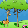 Giraffe Above gra