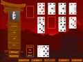 Bezpłatne pobieranie Ronin Solitaire zrzutu ekranu 2