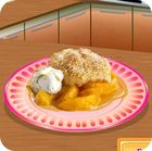 Sara's Cooking Class: Peach Cobbler gra