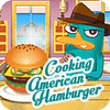 Cooking American Hamburger gra