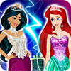 Jasmine vs. Ariel Fashion Battle gra