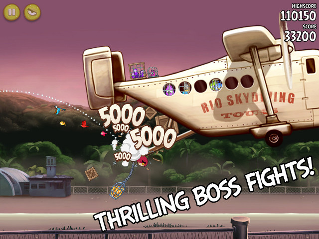 Free Download Angry Birds Rio Screenshot 1