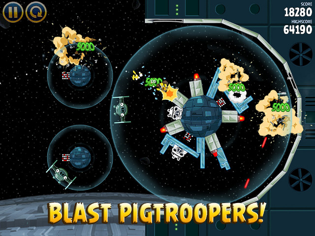 Free Download Angry Birds Star Wars Screenshot 1