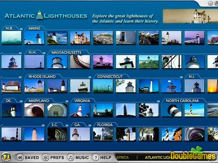 Free Download Atlantic Lighthouses Screenshot 1