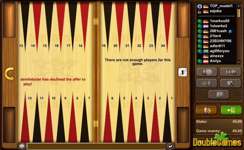 Free Download Backgammon Screenshot 3