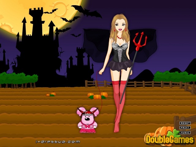 Free Download Barbie in Halloween Screenshot 1