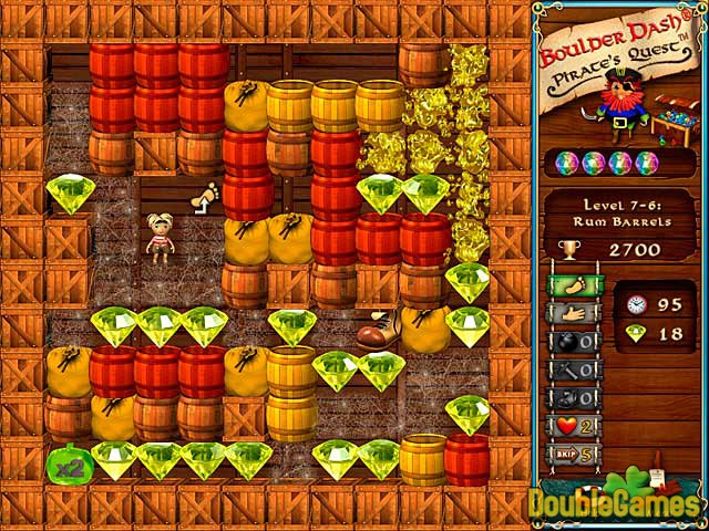 Free Download Boulder Dash: Pirate's Quest Screenshot 3