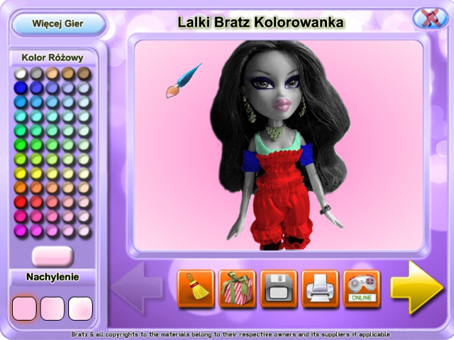 Free Download Lalki Bratz Kolorowanka Screenshot 1