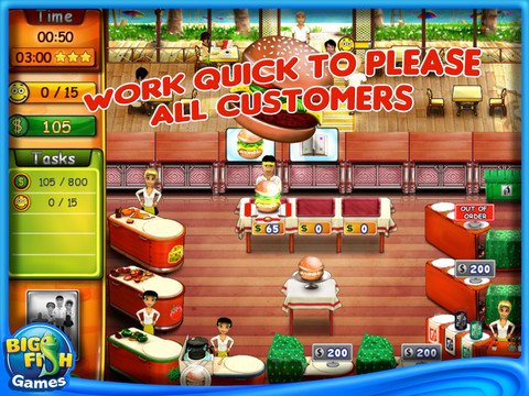 Free Download Burger Bustle Screenshot 1