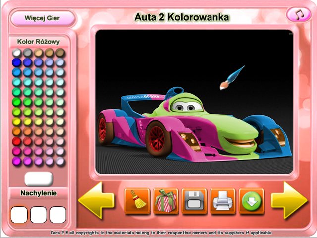 Free Download Auta 2 Kolorowanka Screenshot 2