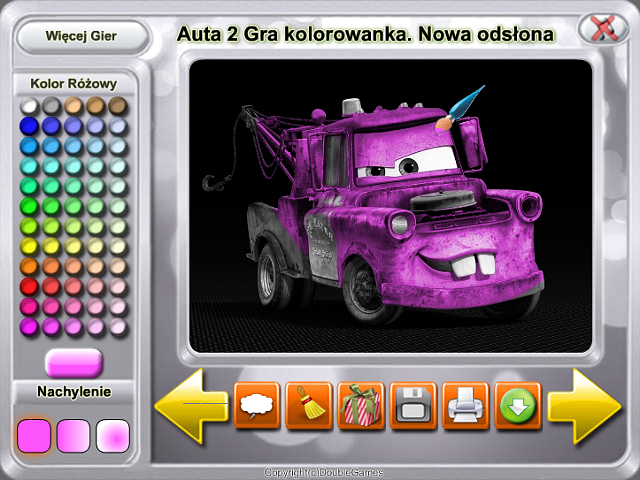 Free Download Auta 2 Gra kolorowanka. Nowa odsłona Screenshot 3
