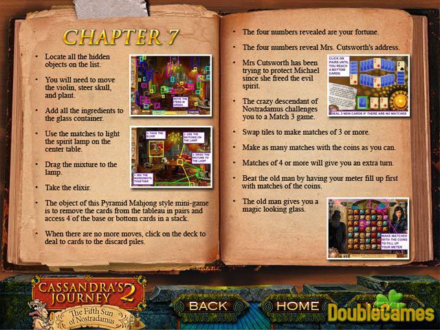 Free Download Cassandra's Journey 2: The Fifth Sun of Nostradamus Strategy Guide Screenshot 3