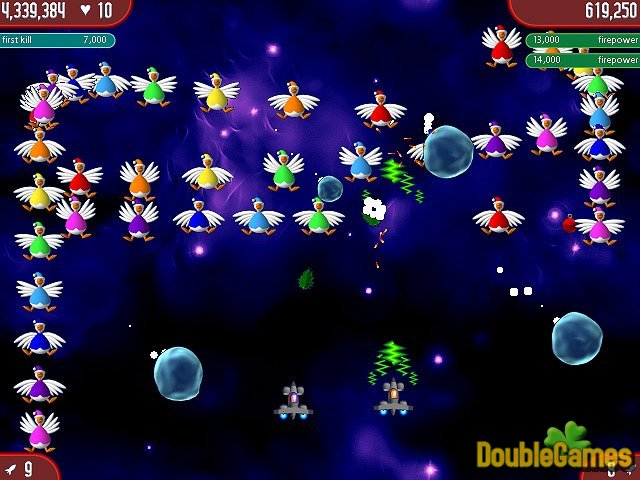 Free Download Chicken Invaders 2: The Next Wave Christmas Edition Screenshot 1