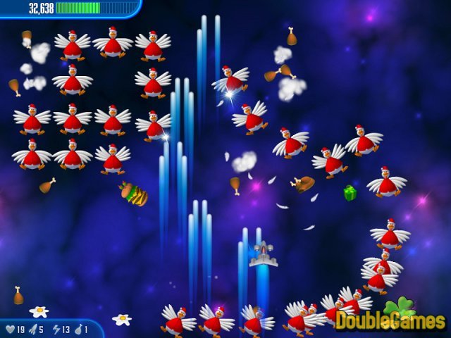 Free Download Chicken Invaders: Revenge of the Yolk Christmas Edition Screenshot 2