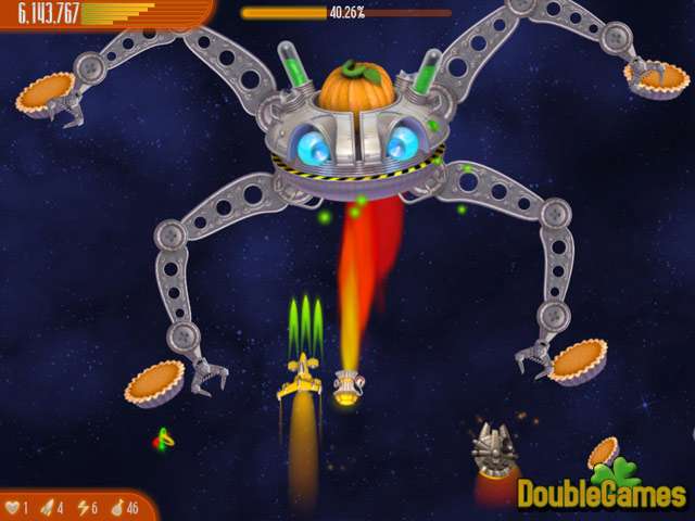 Free Download Chicken Invaders 4: Ultimate Omelette Thanksgiving Edition Screenshot 2