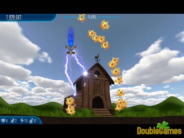 Free Download Chicken Invaders 5: Cluck of the Dark Side Screenshot 3