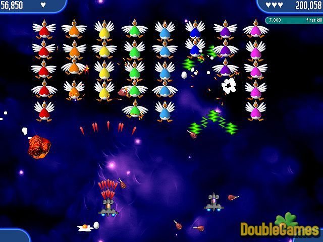 Free Download Chicken Invaders 2 Screenshot 1