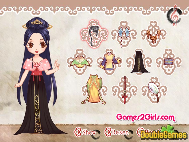 Free Download Chinese Doll Dress Up Screenshot 2