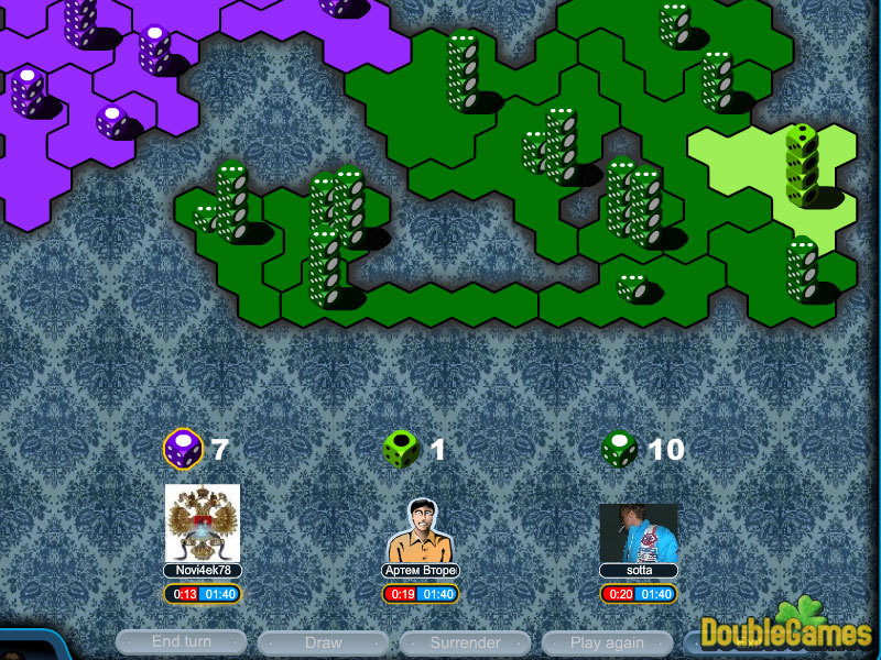 Gry Dla Wielu Osób W Domu Dice Wars gra online na wielu graczy