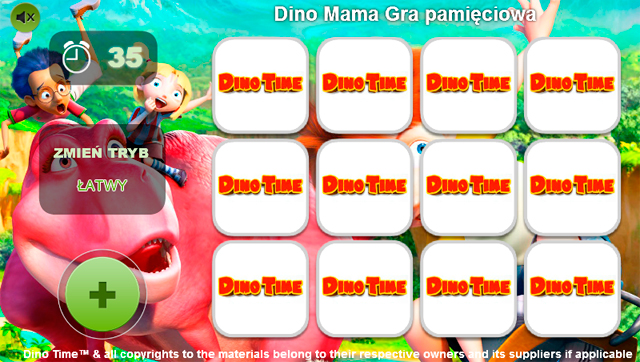 Free Download Dino Mama Gra pamięciowa Screenshot 2