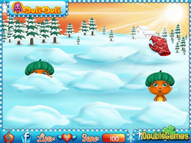 Free Download Doli Snow Fight Screenshot 1