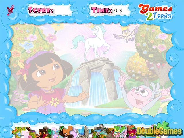 Free Download Dora the Explorer: Jolly Jigsaw Screenshot 1