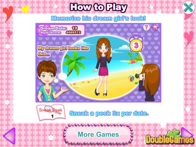 Free Download Dream Date Dressup Girls Style Screenshot 1