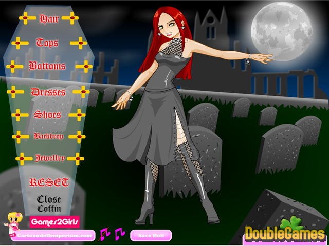 Free Download Dress Up Vampire Screenshot 1
