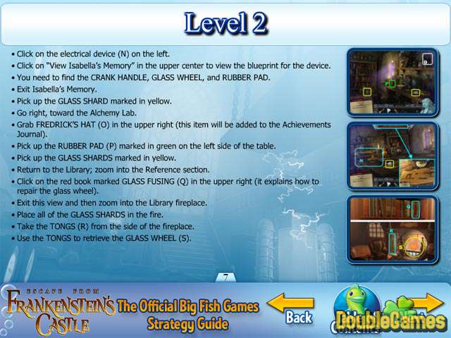 Free Download Escape from Frankenstein's Castle Strategy Guide Screenshot 3