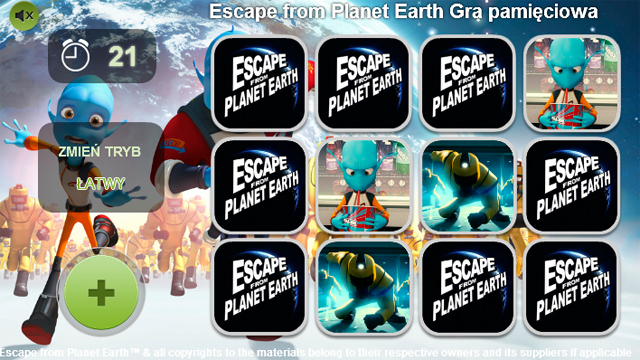 Free Download Escape from Planet Earth Gra pamięciowa Screenshot 1