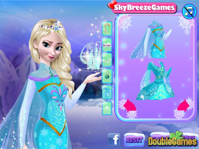 Free Download Frozen. Make Up Screenshot 2