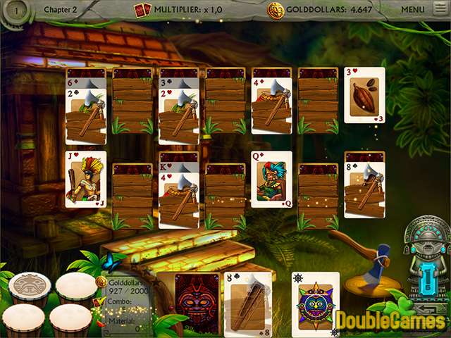 Free Download Gold of the Incas Solitaire Screenshot 2
