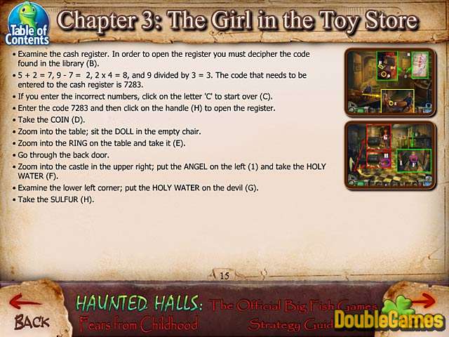 Free Download Haunted Halls: Fears from Childhood Strategy Guide Screenshot 1