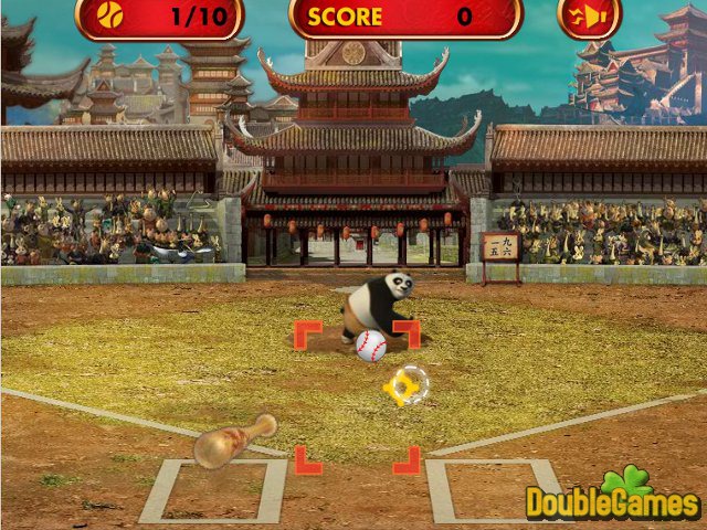 Free Download Kung Fu Panda 2 Home Run Derby Screenshot 1