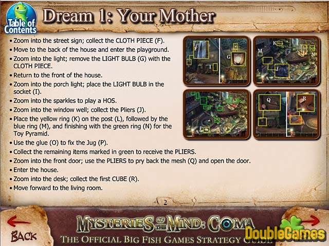 Free Download Mysteries of the Mind: Coma Strategy Guide Screenshot 1