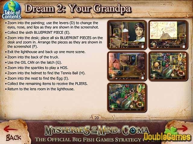Free Download Mysteries of the Mind: Coma Strategy Guide Screenshot 3