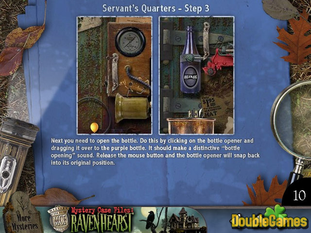 Free Download Mystery Case Files Ravenhearst : Puzzle Door Strategy Guide Screenshot 2