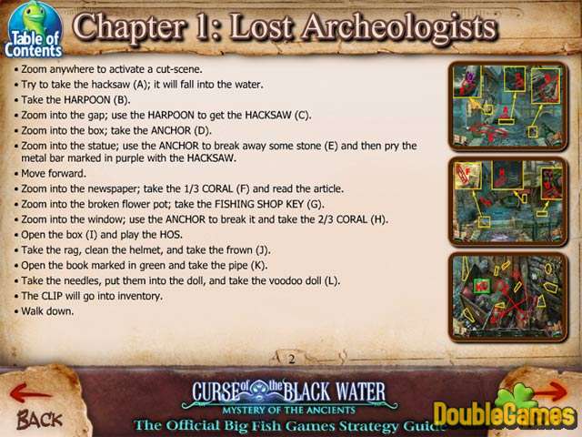 Free Download Mystery of the Ancients: The Curse of the Black Water Strategy Guide Screenshot 1