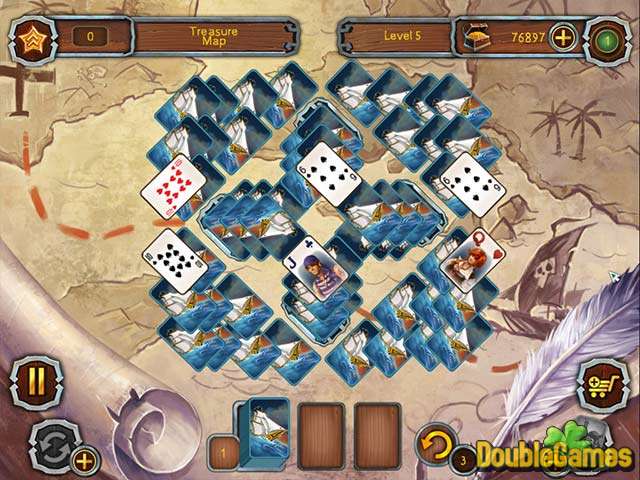 Free Download Pirate's Solitaire Screenshot 2