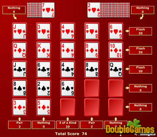 Free Download Poker Patience Screenshot 3