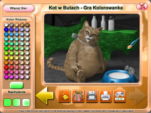 Free Download Kot w Butach: Gra Kolorowanka Screenshot 3