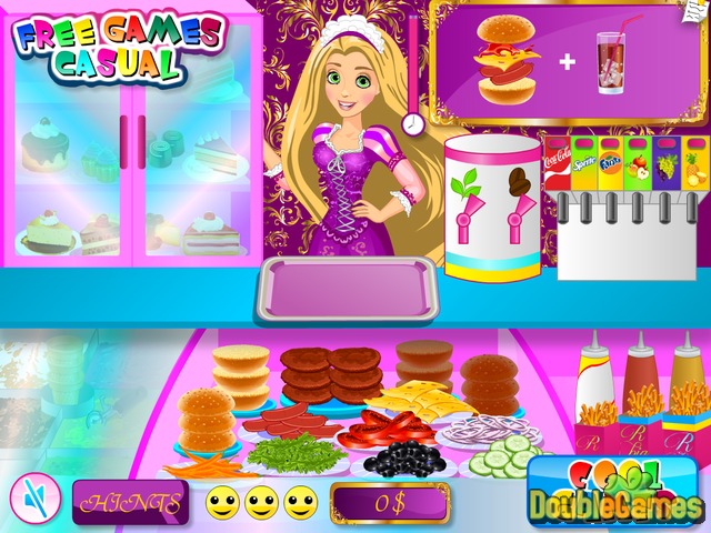 Free Download Rapunzel Fun Cafe Screenshot 1