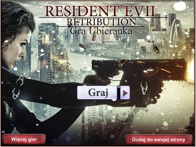 Free Download Resident Evil 5. Gra Ubieranka Screenshot 1