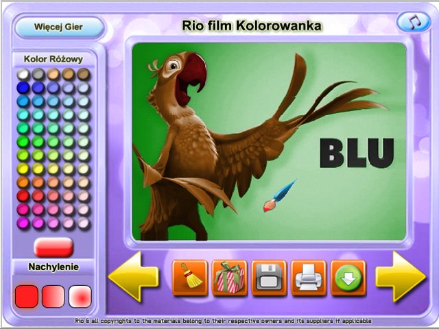 Free Download Rio film Kolorowanka Screenshot 1