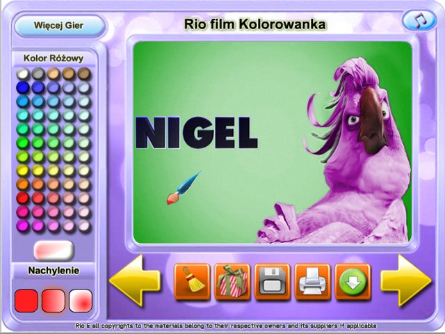 Free Download Rio film Kolorowanka Screenshot 2