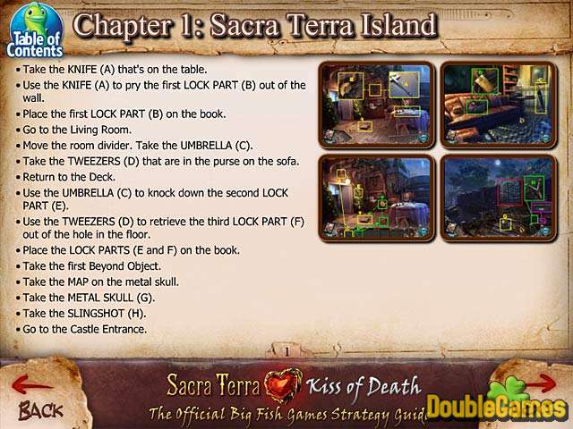 Free Download Sacra Terra: Kiss of Death Strategy Guide Screenshot 1