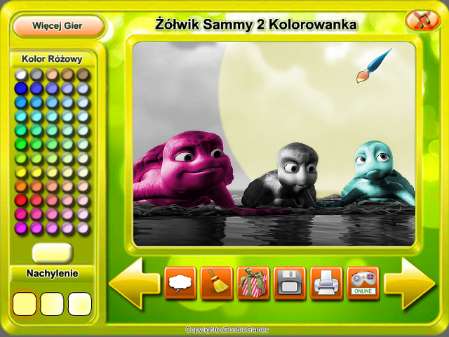 Free Download Żółwik Sammy 2 Kolorowanka Screenshot 2