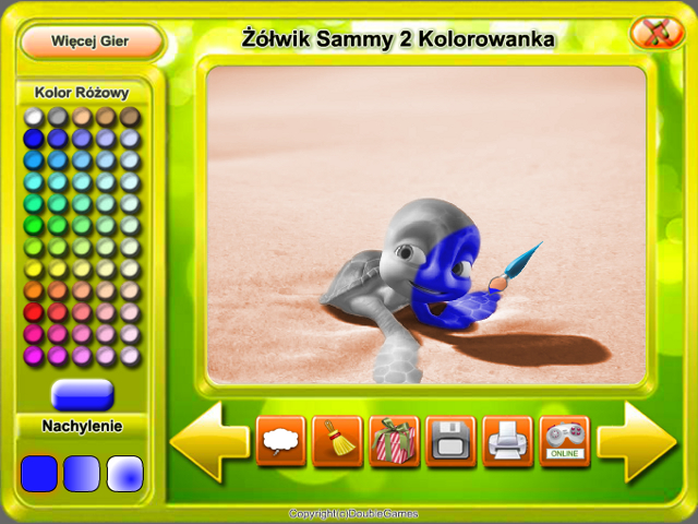 Free Download Żółwik Sammy 2 Kolorowanka Screenshot 3