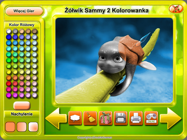 Free Download Żółwik Sammy 2 Kolorowanka Screenshot 4