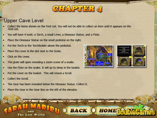 Free Download Sarah Maribu and the Lost World Strategy Guide Screenshot 2